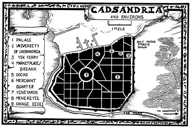 Cadsandria-Detailkarte